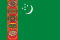 Flag Turkmenistan